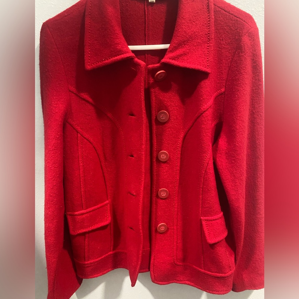 100% wool jacket